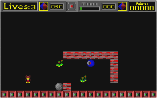 Boulder Dash atari screenshot